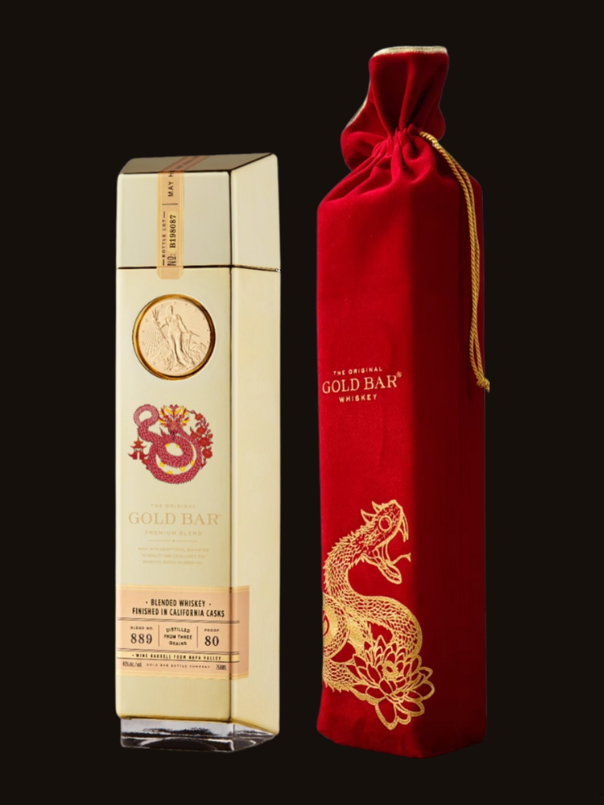 Gold Bar Whiskey Lunar New Year Edition