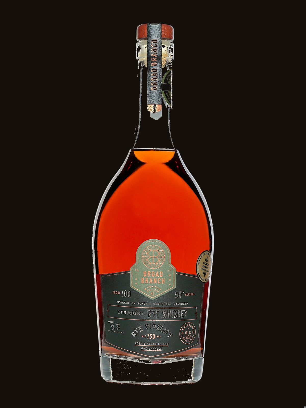 Broad Branch Distillery "Rye Fidelity" Straight Rye Whiskey