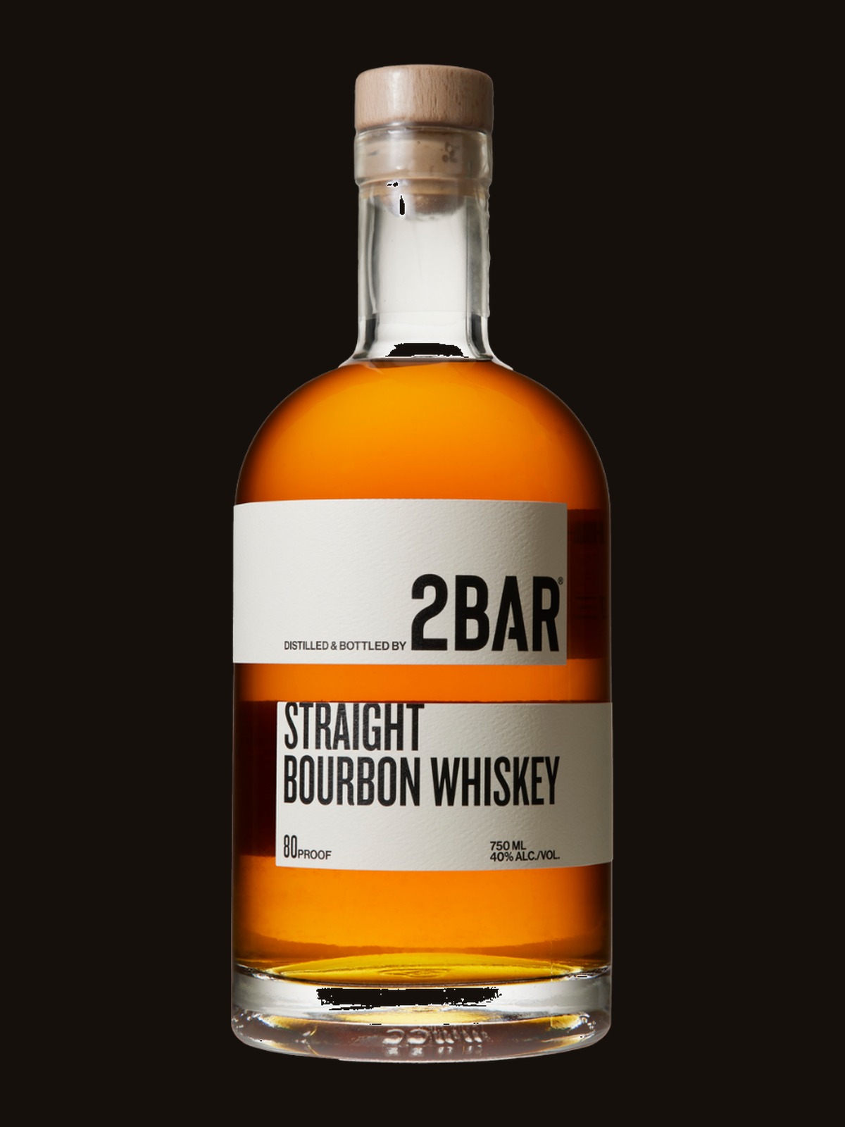 2Bar Straight Bourbon Whiskey