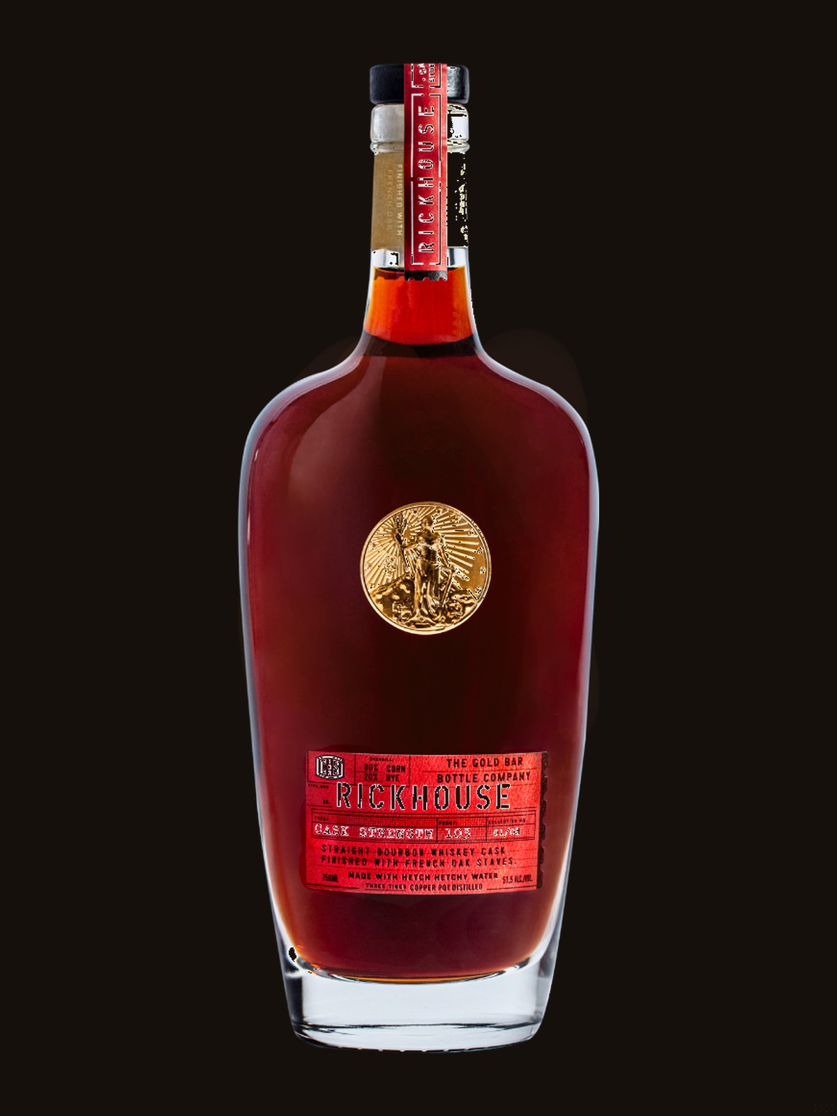 Gold Bar® Whiskey Rickhouse Cask Strength Bourbon