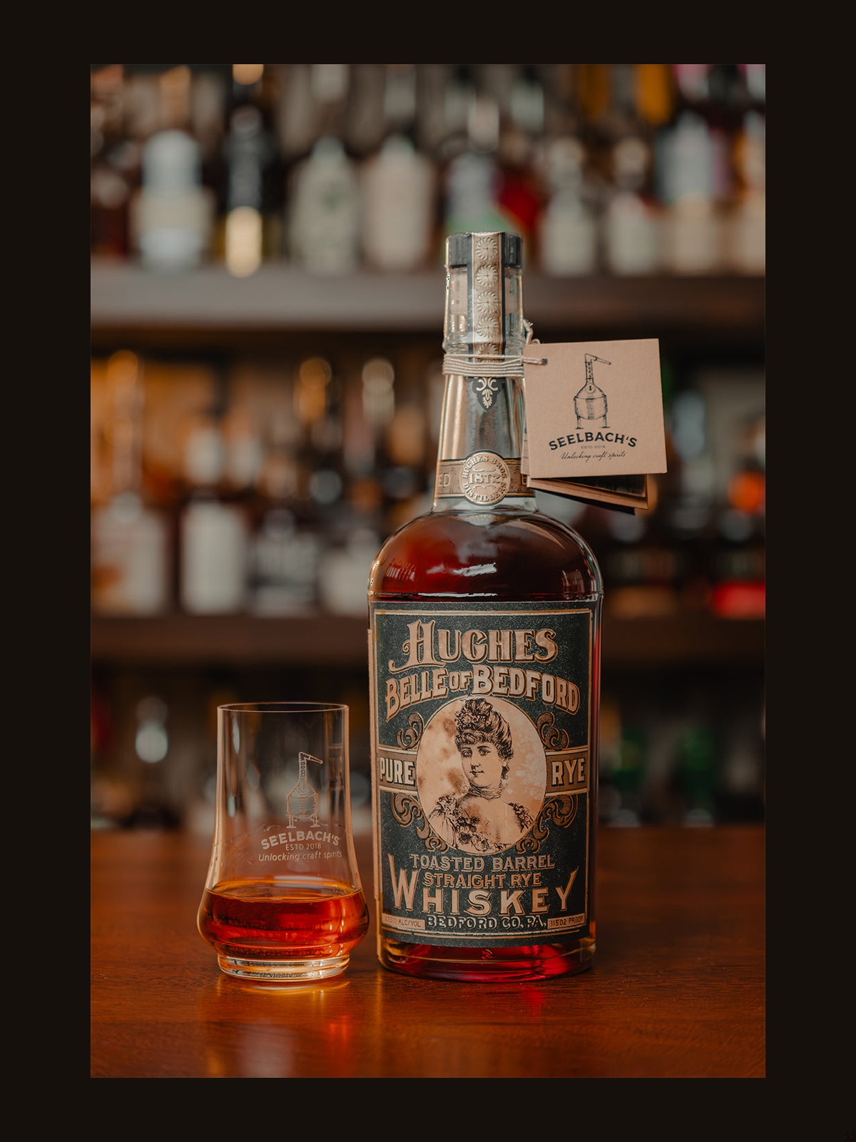 Hughes Bros. 8-Year Toasted Barrel Rye #3902 113.11 proof - Selected by Seelbach's