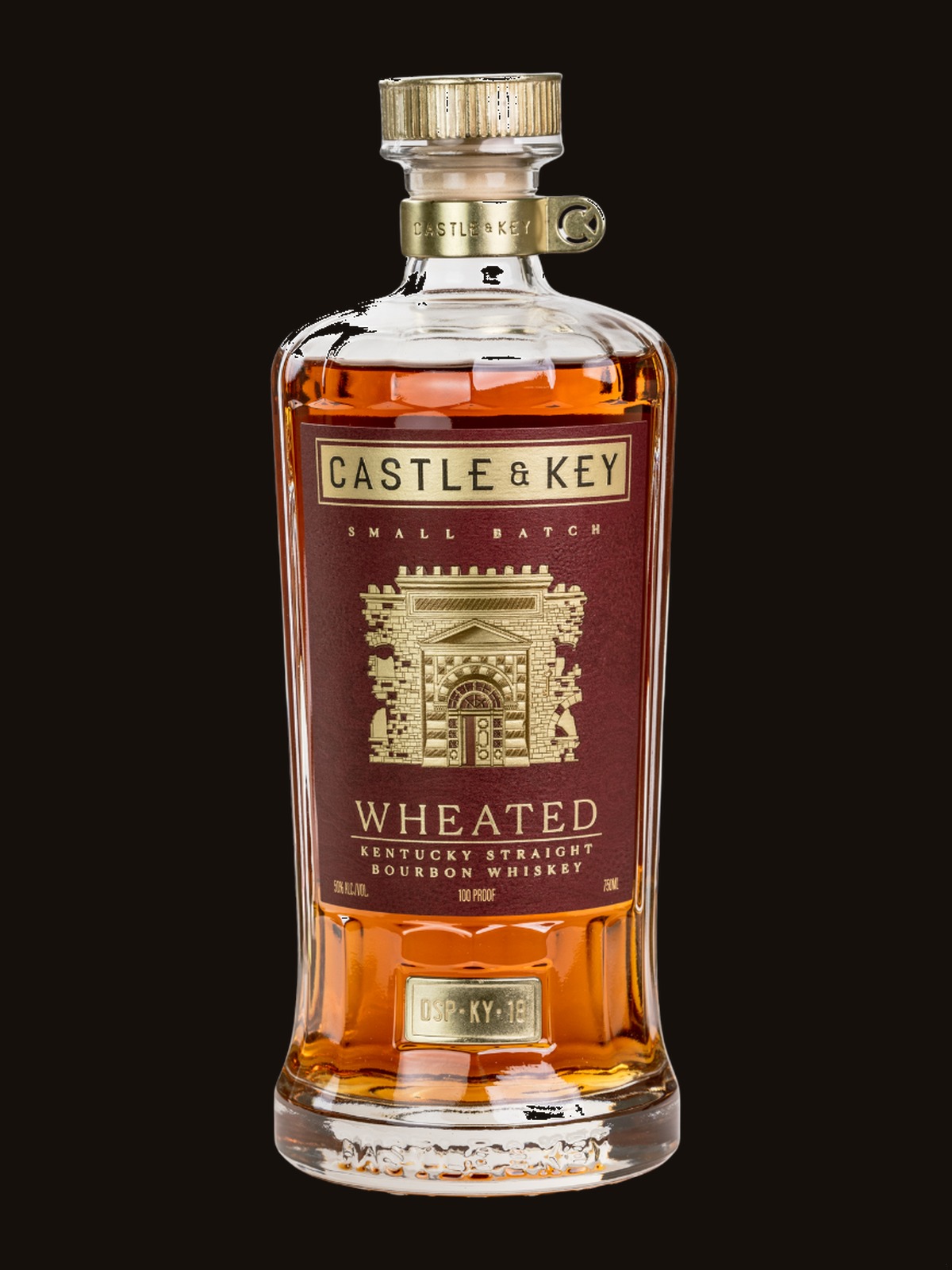 Castle & Key Small Batch Wheated Bourbon Whiskey