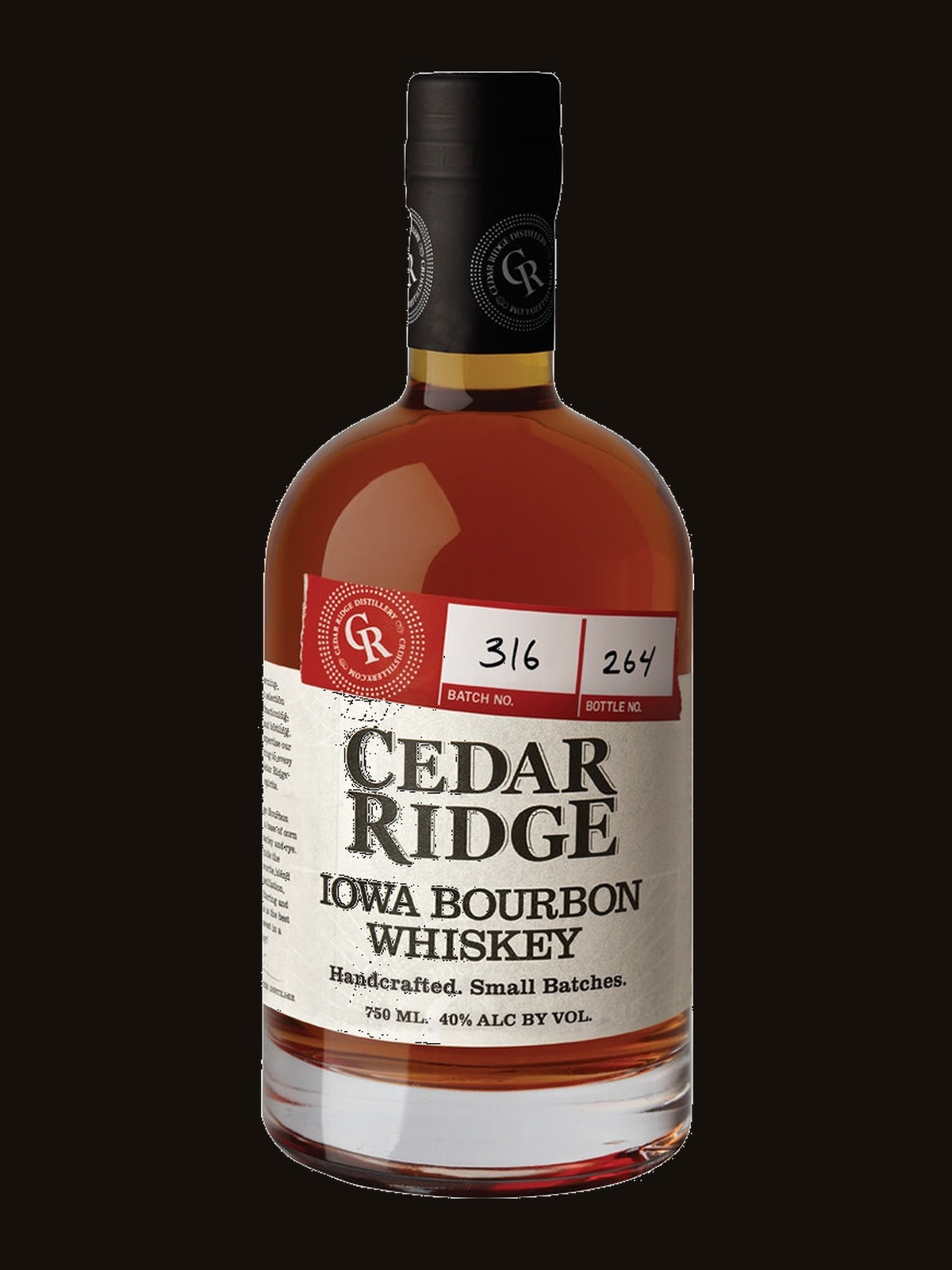 Cedar Ridge Iowa Bourbon Whiskey