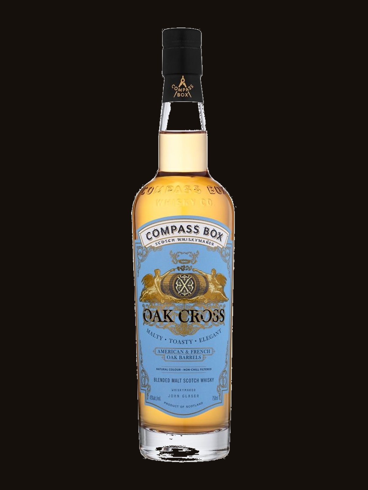 Compass Box Oak Cross