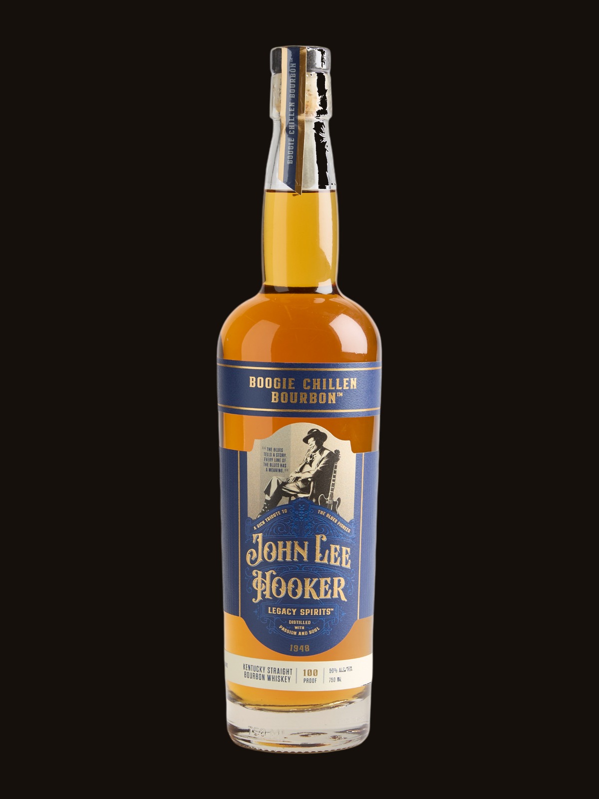 John Lee Hooker Legacy Spirits Kentucky Straight Bourbon Boogie Chillen Bourbon "1948"