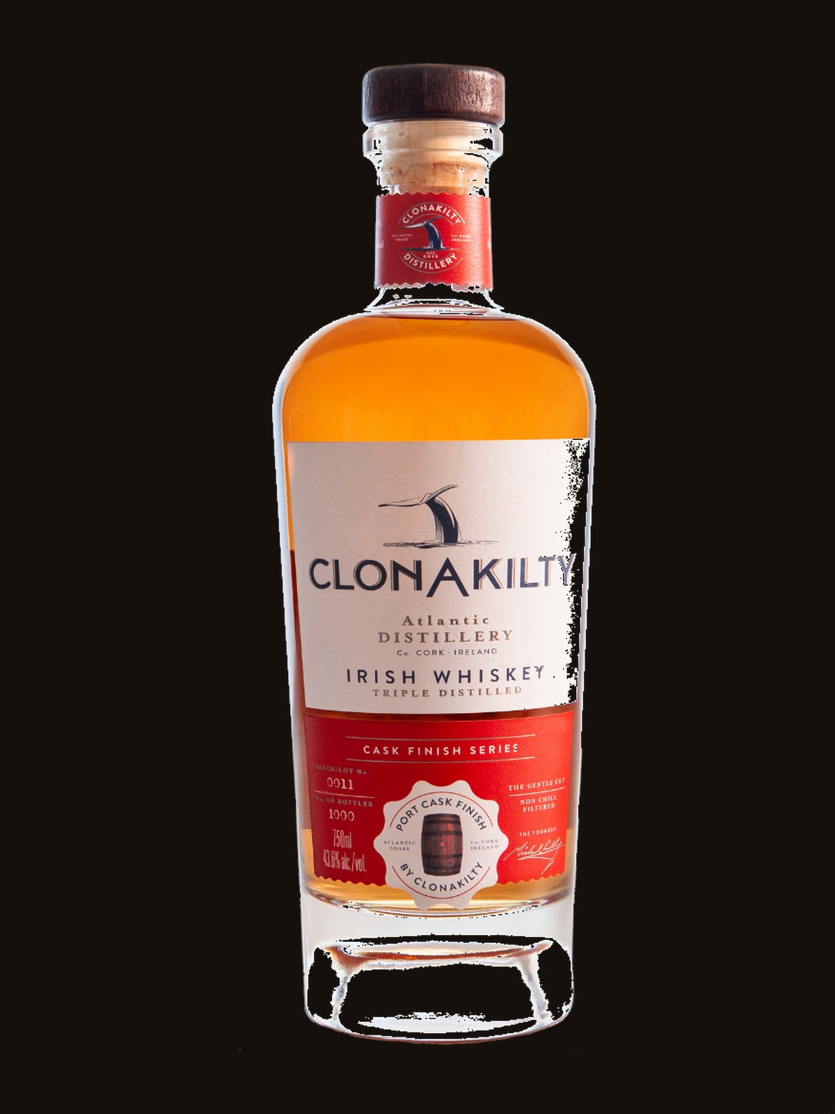 Clonakilty Irish Whiskey Port Cask