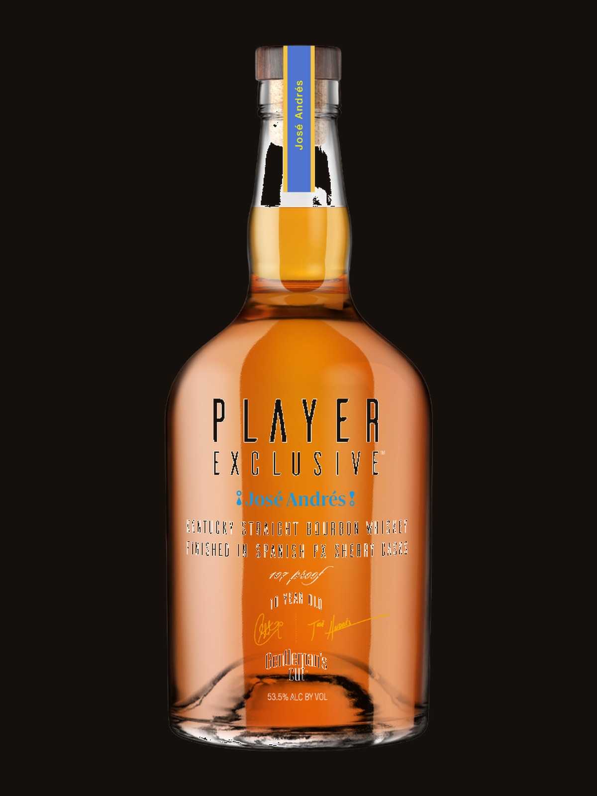 Gentleman's Cut Player Exclusive Bourbon Whiskey Jose Andres Edition