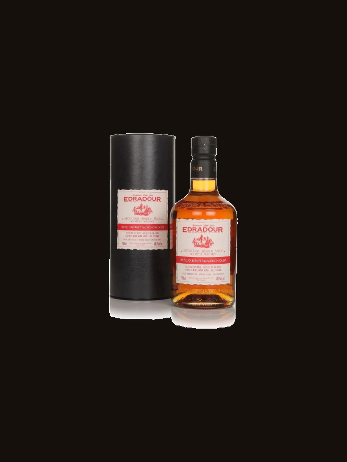 Edradour 13 Anos 1St Fill Cabernet Sauvignon Casks