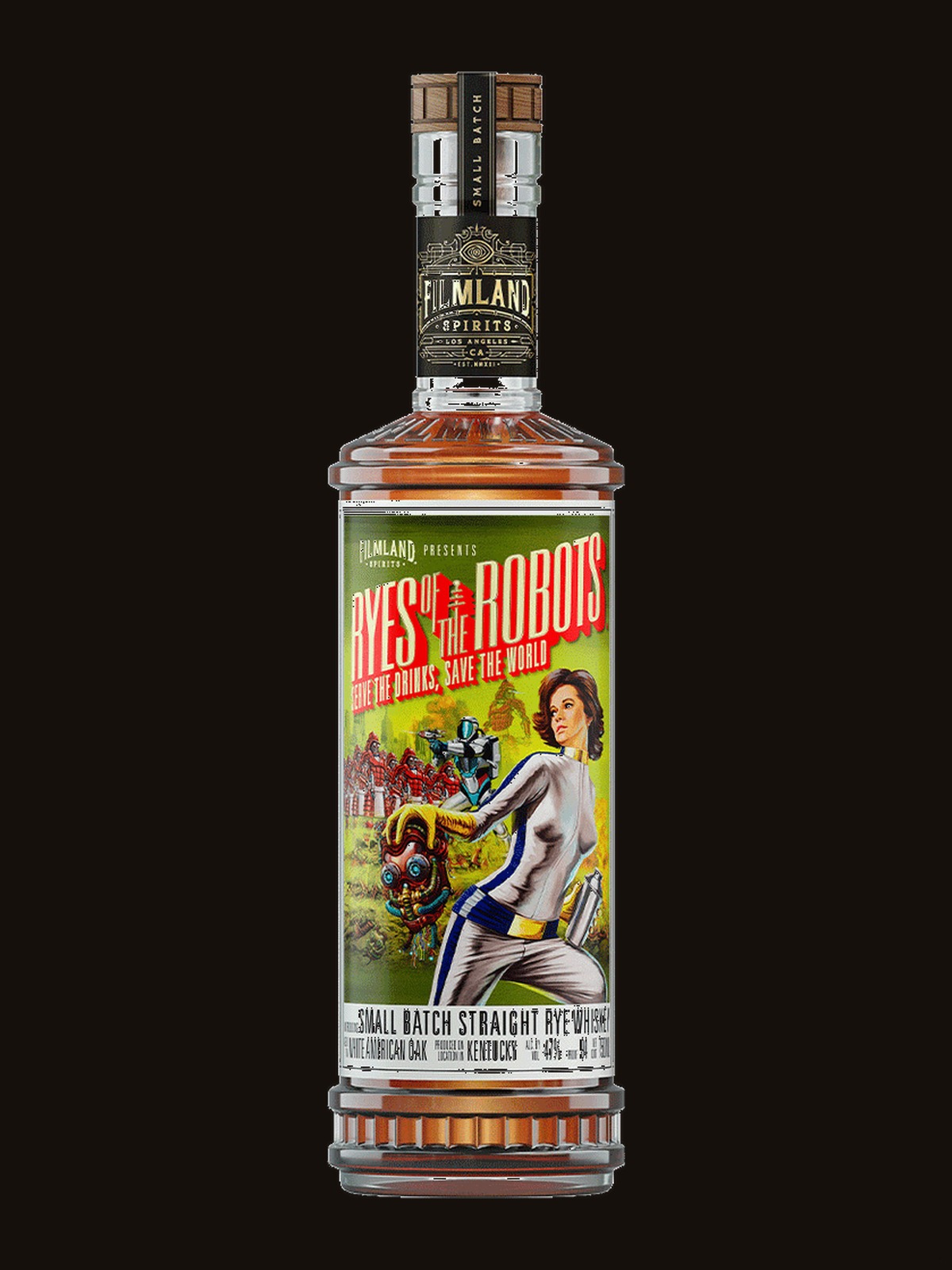 Filmland Spirits “Ryes Of The Robots” - Rye Whiskey